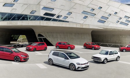 Volkswagen feiert den 40. Geburtstag des Golf GTI