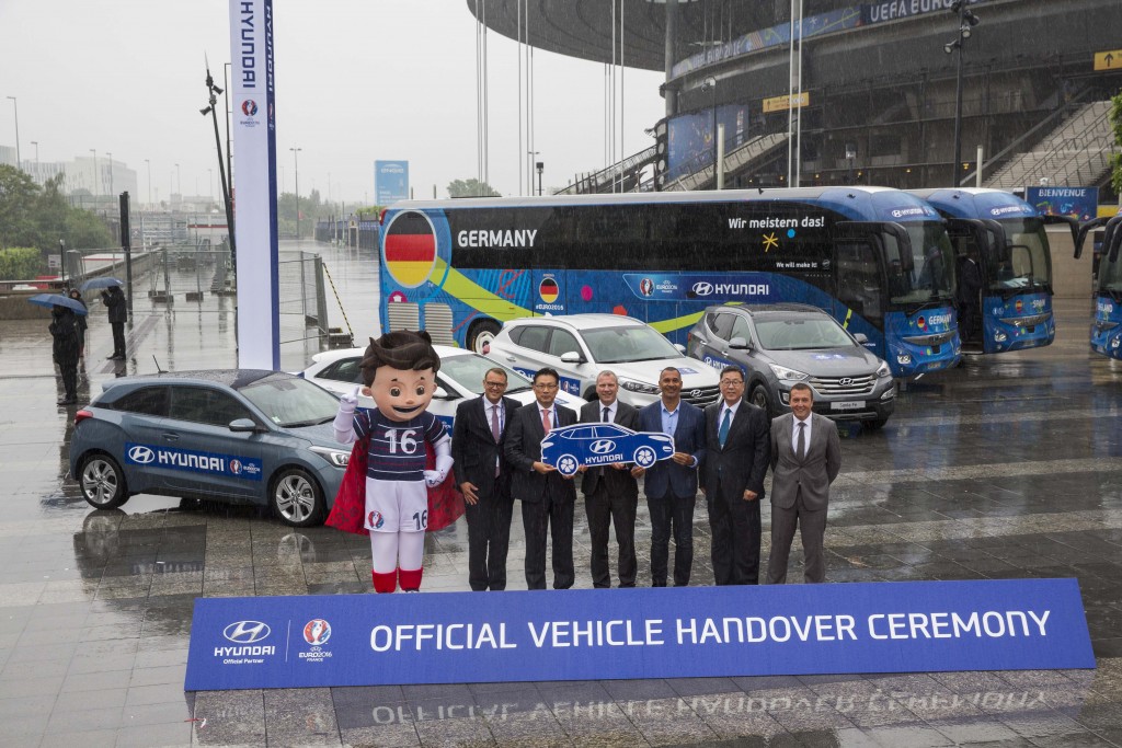 Hyundai & Kia UEFA EURO 2016™- Official Vehicle Handover Ceremony