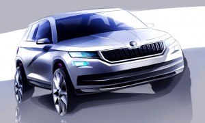 SKODA KODIAQ sketch 1