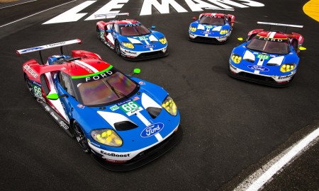 Vozy Ford GT týmu Ford Chip Ganassi Racing