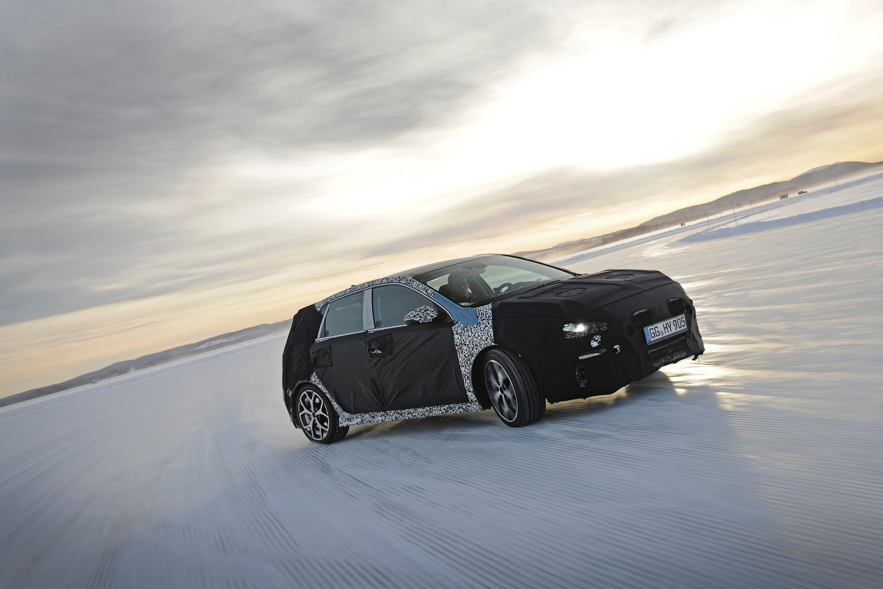 Hyundai i30 N Winter Testing Sweden