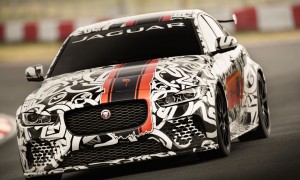 Jaguar XE SV Project 8 prototype testing Nurburgring