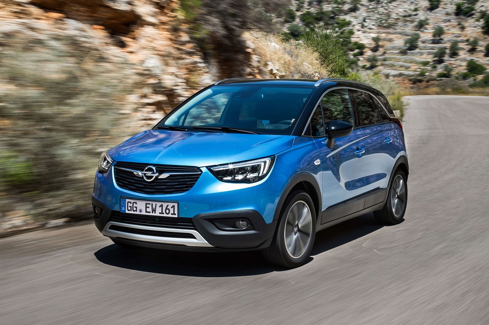 100,000 orders for the Opel Crossland X