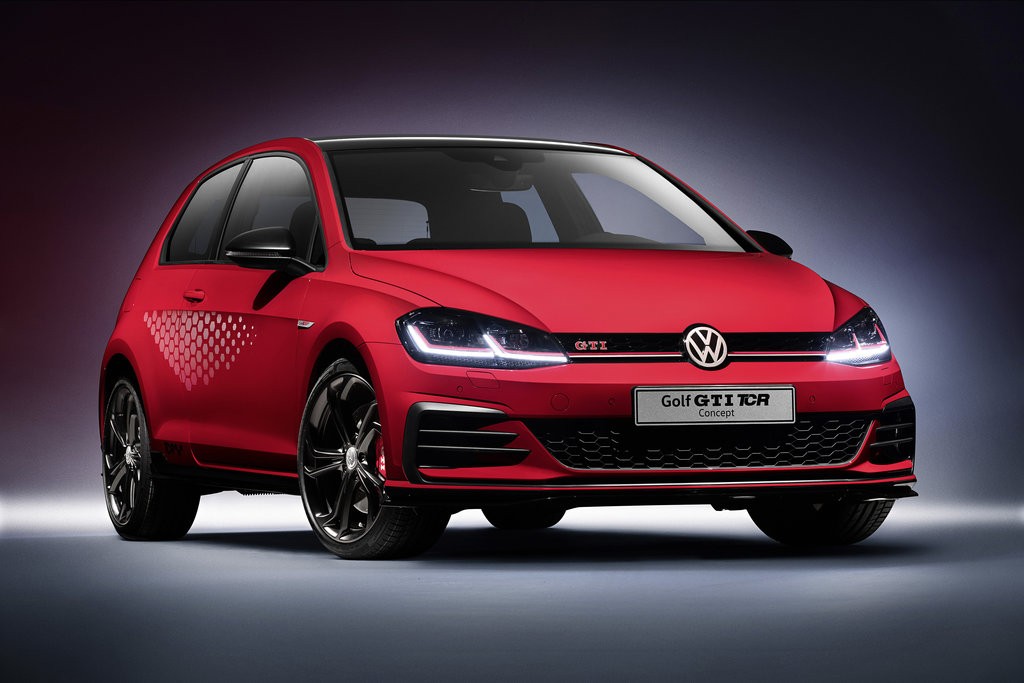 The new Volkswagen Golf GTI TCR Concept