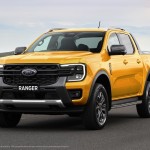 2022Ford_NextGenRanger_Wildtrak_Front3QTR_static_tarmac