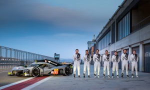 Peugeot TotalEnergies Hybrid 9X8 Hypercar, during a Private Test session of Peugeot Sport Official Team, from February 14 to 15, 2023 on the Circuit Motorland Aragon in Alcaniz, Spain - Photo Florent Gooden / DPPI