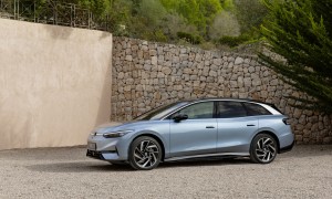 The all-electric Volkswagen ID.7 Tourer